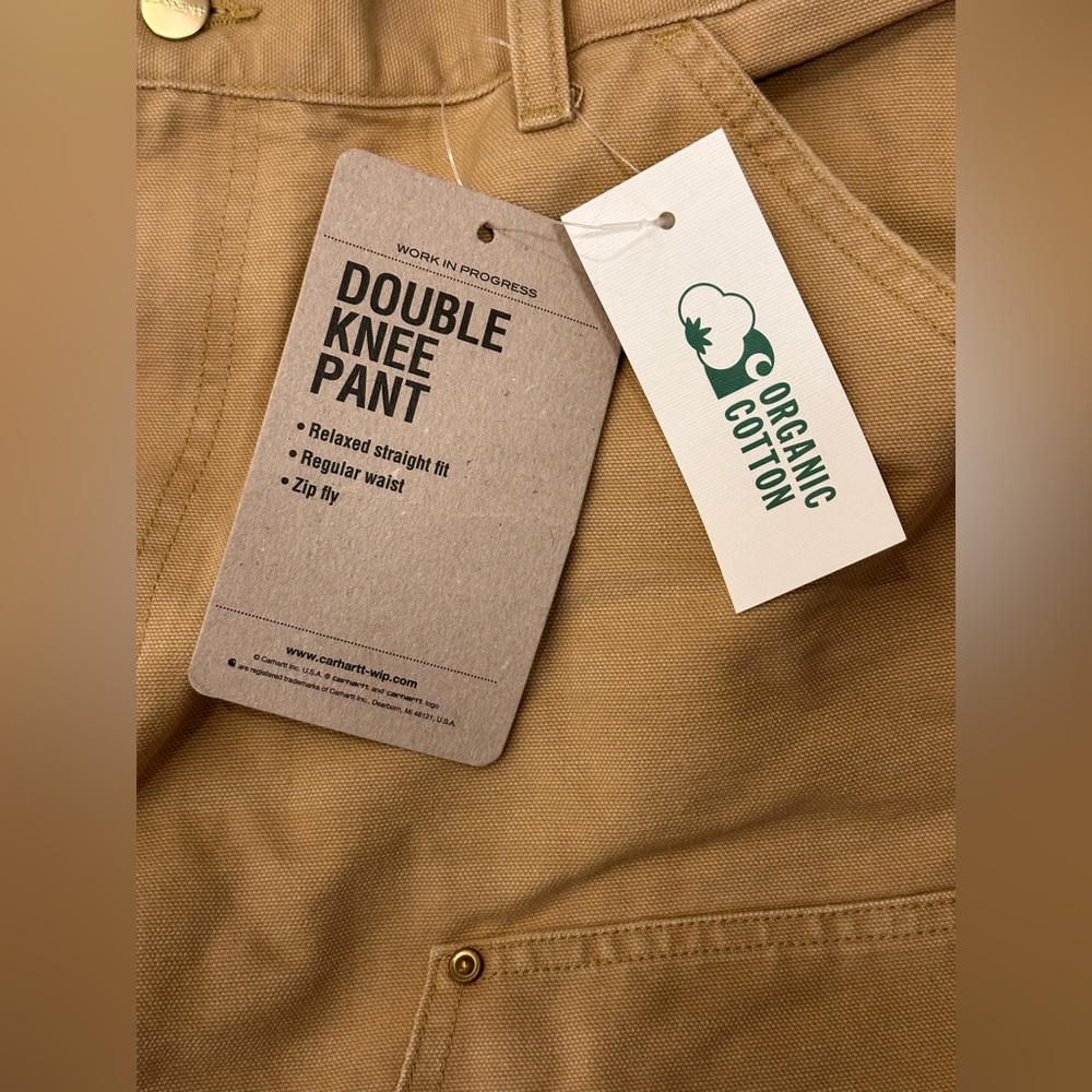 NWT Carhartt WIP Double Knee Pant in Bourbon NEW REVOLVE - Picture 6 of 13